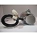 Motorcycle Aluminium Bullet Shape Waterproof Heavy Duty Wireless Bluetooth Stereo System with USB Charging Port & Aux