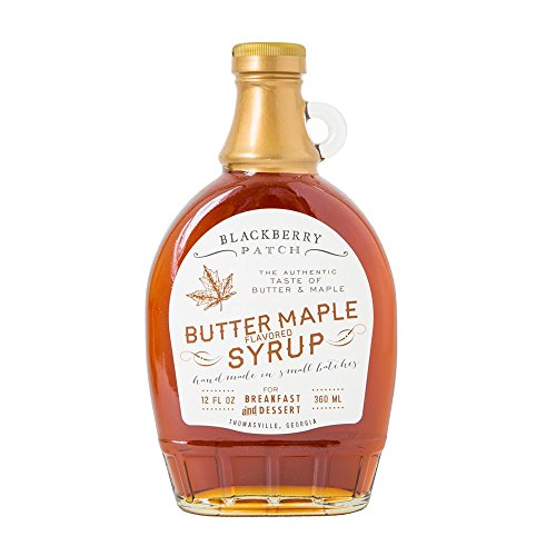 image for Blackberry Patch Butter Maple Classic Syrup Syrups 12 oz Bottle – Sm