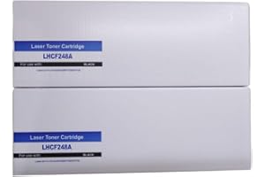 2 Pack Laser Toner Cartridge LHCF248A Works with M15w MFP28 MFP29