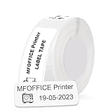 MFoffice D11/D110/D101 Label Maker Tape, White