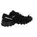 Salomon Men's Hiking Shoes, Black Black Black Metallic 000, 10.5 AU