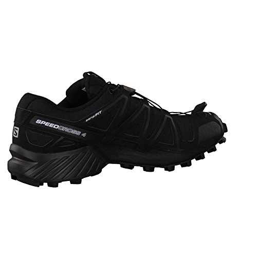 Salomon Men's Speedcross Trail Running Shoes, Black/Black/BLACK