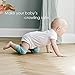 Set of 2 Baby Knee and Elbow Pads for Crawling Toddlers, Girls, Boys | Infant Pads for Baby Crawling | Unisex Anti-Slip Protective Knee Pads Cushion for Kids | Safety Leg Warm Accessories