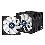 ARCTIC F9-92 mm Standard Case Fan - Five Pack | Ultra Low Noise Cooler | Silent Cooler with Standard Case | Push- or Pull Configuration Possible