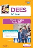 DEES DC 1 à 4 Annaels corrigées session 2019 (Itinéraires pro annales) (French Edition) by MARIE ROLLAND