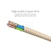Type C Cable, MCUK 3 Pack 3ft 6ft 10ft Lightning Cable Charging Cord Nylon Braided Data Sync Cable for New Macbook 12 inch, OnePlus 2, LG G5, Nexus 6P/5X, ChromeBook Pixel (3ft+6ft+10ft)Gold