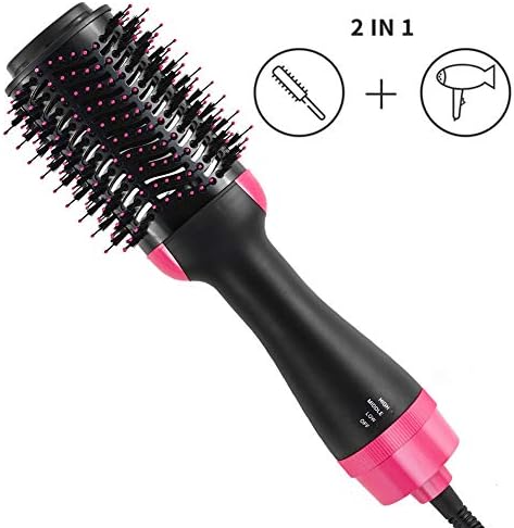 Hair Dryer Brush Hair Dryer & Volumizer Hot Air Brush with Straightening Curling Drying 3 Temperature Setting for Hair Styling, Healthy Hair Care