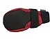 LONSUNEER Dog Boots Breathable and Protect Paws Soft Nonslip Soles Red Color Size Large - Inner Sole Width 2.83 Inch
