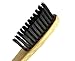 Natural Bamboo Toothbrush Charcoal Infused Eco-Friendly & Soft BPA Free Nylon Bristles - 100% Organic and Biodegradable Wooden Toothbrush For Adults - Pack Of 5 Best Toothbrushes For Sensitive Gums
