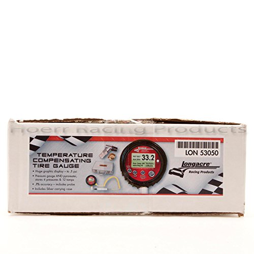 Longacre 50370 Temperature Compensated Tire Pressure Gauge