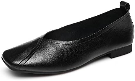 Penny Loafers Shoes for Women,Genuine Leather Slip-On Comfort Driving Moccasins Glove Casual Ballet Flat