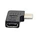 chenyang CY USB C Connector,USB 3.1 Type-C Male to Female 90 Degree Left Right Angled Extension Adapter for Laptop & Tablet & Mobile Phone