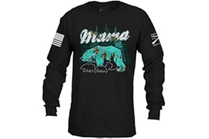 Grunt Style Realtree Xtra® Sea Glass Mama Bear Long Sleeve Women's T-Shirt