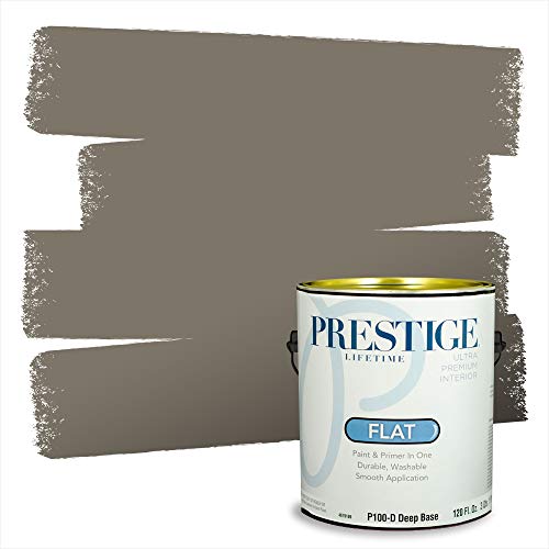 PRESTIGE Paints Interior Paint and Primer In One, 1-Gallon, Flat, Comparable Ma…
