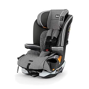 Chicco MyFit Zip Harness + Booster Car Seat – Granite, Grey