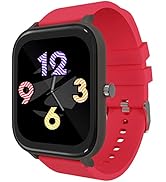 Zebronics ZEB-FIT8220CH smart watch with 4.3cm large square touch display, IP68 waterproof,Heart ...