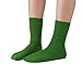 Yonovo Fabric Women's Solid Color Cotton Socks (3 Pack in Gift Box)Shoe Size 4-9