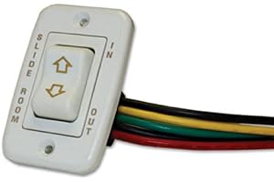 A P Products 014-117461 White LCI Slideout Switch Assembly