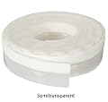 DD&DEE@ 25mmX197In. Window Door Silicone Rubber Sealing Sticker Seal Strip Adhesive/(translucent)