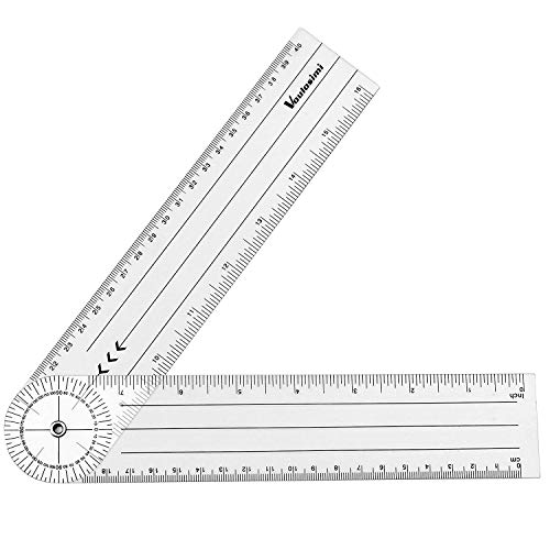 Plastic Goniometer Protractor 360 Degree - Thumbnail 5