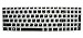 Keyboard Cover for Lenovo IdeaPad Z50, Y50, Y500, Y510P, Essential G50, G500, G500s, G505, G505s, G510, G570, G575, G770, G580, G585, G710, G700, G780, Flex 15, Flex 2 Series 15.6-Inch Laptop, Black