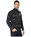 THE NORTH FACE Men's Gordon Lyons Novelty 1/4 Zip, TNF Black California Geo Stripe Print, L