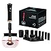 Makeup Brush Cleaner, Electric Automatic Cosmetic Brushes Cleaner and Dryer with 360º Rotation, 8 Rubber Professional Makeup Brush Cleaning Tool, Brush Cleaning Machine for Deep Thorough Cleaning