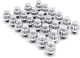 RTRHINOTUNING 100PCS Wheel Rim Lip Rivets Nuts of