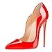 FSJ Women Come-Hither Pointed Toe Stilettos Pumps High Heels Party Shoes Size 4-15 US