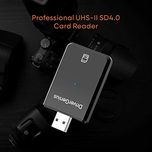 Digital Cameras & DSLR Accessory - USB 3.1(G1) SD4.0/SDXC/SDHC UHS II Card Reader/Writer for Professional Photographers and Videographers