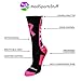MadSportsStuff Pink Ribbon Breast Cancer Awareness Camo Athletic Crew Socks (Multiple Colors)