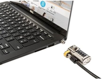Clicksafe Combination Lock for All Dell Security Slots, Black Stainless Steel - Image 3