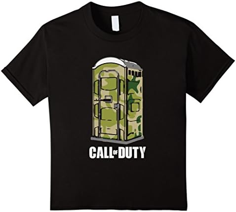 Kids Call Of Military Duty T-shirt 10 Black