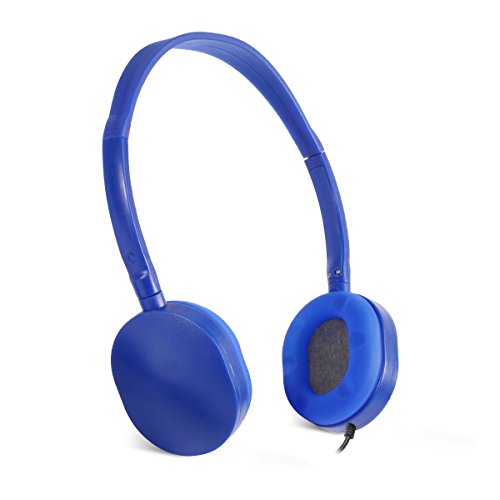 Wholesale Bulk Headphone Earphone Earbud - Kaysent(KHP0-25DBlue) 25 Pack Wholesale Dark Blue Headphone for School, Classroom, Airplane, Hospiital, Students,Kids and Adults - Thumbnail 2