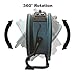 XPOWER X-41ATR 1/3 HP 3600 CFM Variable Speed Axial Air Mover with 3-Hour Timer and Dual Outlets for Daisy Chain, 2.4-Amp at Max Speed