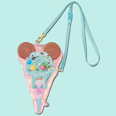 Amazon Co Jp パスケース ペパーミントpink Pop Paradise ディズニー グッズ お土産 東京ディズニーリゾート限定 シューズ バッグ