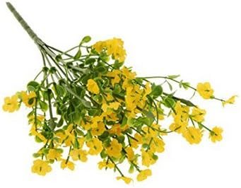 Buweiser 1 pcs wholesale fake flower simulation real natural babysBuweiser breath artificial gypsophila paniculata flowers for table decoration wedding bouquets (D)