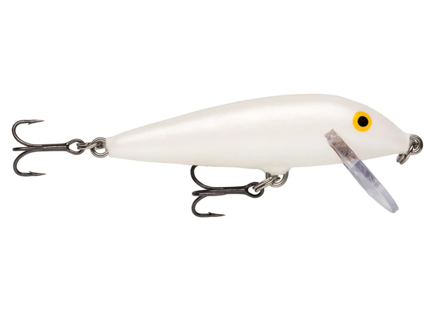 Rapala CountDown Lure with Two No. 7 Hooks, 1.5-2.4 m Swimming Depth, 7 cm Size, Pearl UV