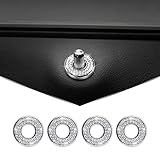 Fogfar Pack-4 Rhinestones Car Door Lock Cover