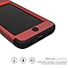 iPod Touch 5 Case,iPod Touch 6 Case,KZONO Heavy Duty High Impact Armor Case Cover Protective Case for Apple iPod touch 5 6th Generation (Red+Black)