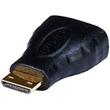 crazy 4 fones&reg; Brand New Super Quality HDMI Female to Mini HDMI (Type C) Male Cable Adapter Connector Converter For HD TV Digital (Gold Plated)