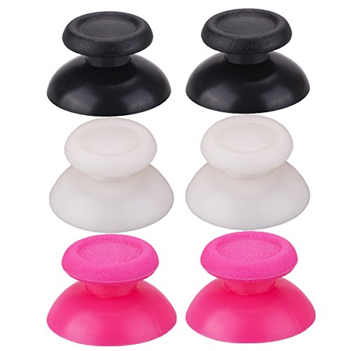 YoRHaÂ 9 xÂ PairÂ ReplacementÂ OriginalÂ MaterialÂ ThumbstickÂ AnalogÂ ButtonsÂ CustomÂ ColourfulÂ forÂ DualShockÂ 4Â PS4/Slim/PROÂ ControllerÂ SpareÂ PartsÂ AccessoriesÂ Moddedï¼ˆ9 colorsï¼‰