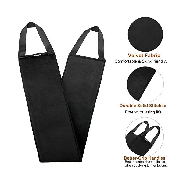 YVOIER-Self-Tanning-Mitt-Applicator-Kit-4-in-1-Self-Applicator-Set-with-Exfoliating-GloveTan-Mitt-ApplicatorTanning-Back-Lotion-Applicators-for-Your-BackFace-Mitt-for-Tanning-Lotion-Streak-Free-Tan YVOIER Self Tanning Mitt Applicator Kit 4 in 1 Self Applicator Set with Exfoliating Glove,Tan Mitt Applicator,Tanning…