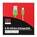 Lightning Cable, Apple Certified MFI EZOPower Lightning 8-Pin 6 Feet USB Sync & Charge Data Cable - Green