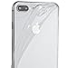 totallee iPhone 8 Plus Case, Thinnest Cover Premium Ultra Thin Light Slim Minimal Anti-Scratch Protective TPU - for Apple iPhone 8 Plus The Scarf (Clear (Soft))