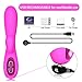 G-Spot Rabbit Vibrator – Waterproof Dildo Vibrator for Woman with 6 Strong Vibration Modes USB Rechargeable Silicone Clitoris Vagina Penis Stimulator Massager Adult Sex Toys for Exciting Stimulation