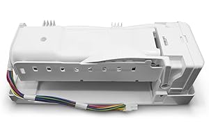 Quick Parts Delivery DA97-07365G Refrigerator Icemaker Assembly - Ice Maker Replacement - Aftermarket Model - Dispenses More Cubes in Less time- Durable DA97-07365A Replacement Model