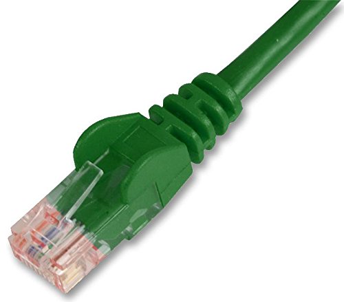 Pro Signal SL5EGREEN1M Cat5e Snagless UTP Ethernet Patch Lead, 1m, Green