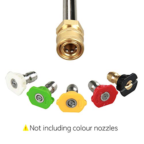 image for Sooprinse Washer Extension Gutter Cleaner Attachment Accessory,High Pr