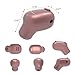 NENRENT S570 Bluetooth Earbuds,Smallest Mini V4.1 Wireless Bluetooth Earpiece Headset Headphone Earphone with Mic Hands-Free Calls for iPhone iPad Samsung Galaxy LG and Smartphones Rose Gold (1 Piece)thumb 3